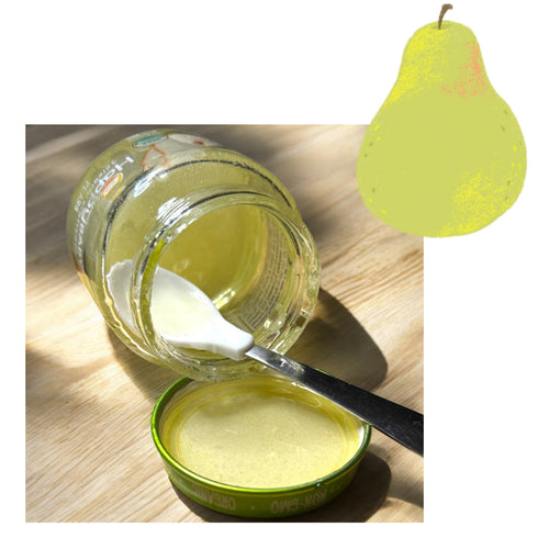 Fake baby food jar, cap and spoon for doll play, photo shoots, movie sets & more